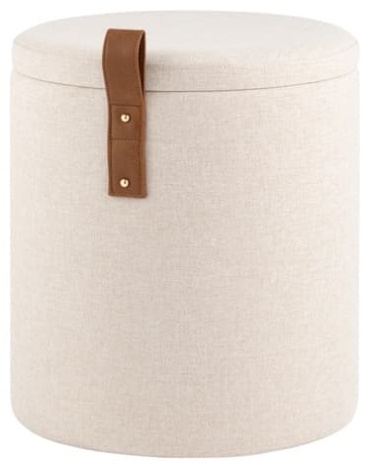 Пуф SK Trade Aruan S SK000039491, 39x39x44 см, белый