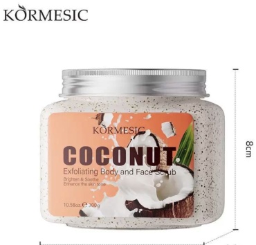 Kormesic скраб Кокосовый скраб для тела 300 г