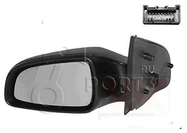 Зеркало в сборе PATRON P2807 левое для Opel Astra 2004-2008