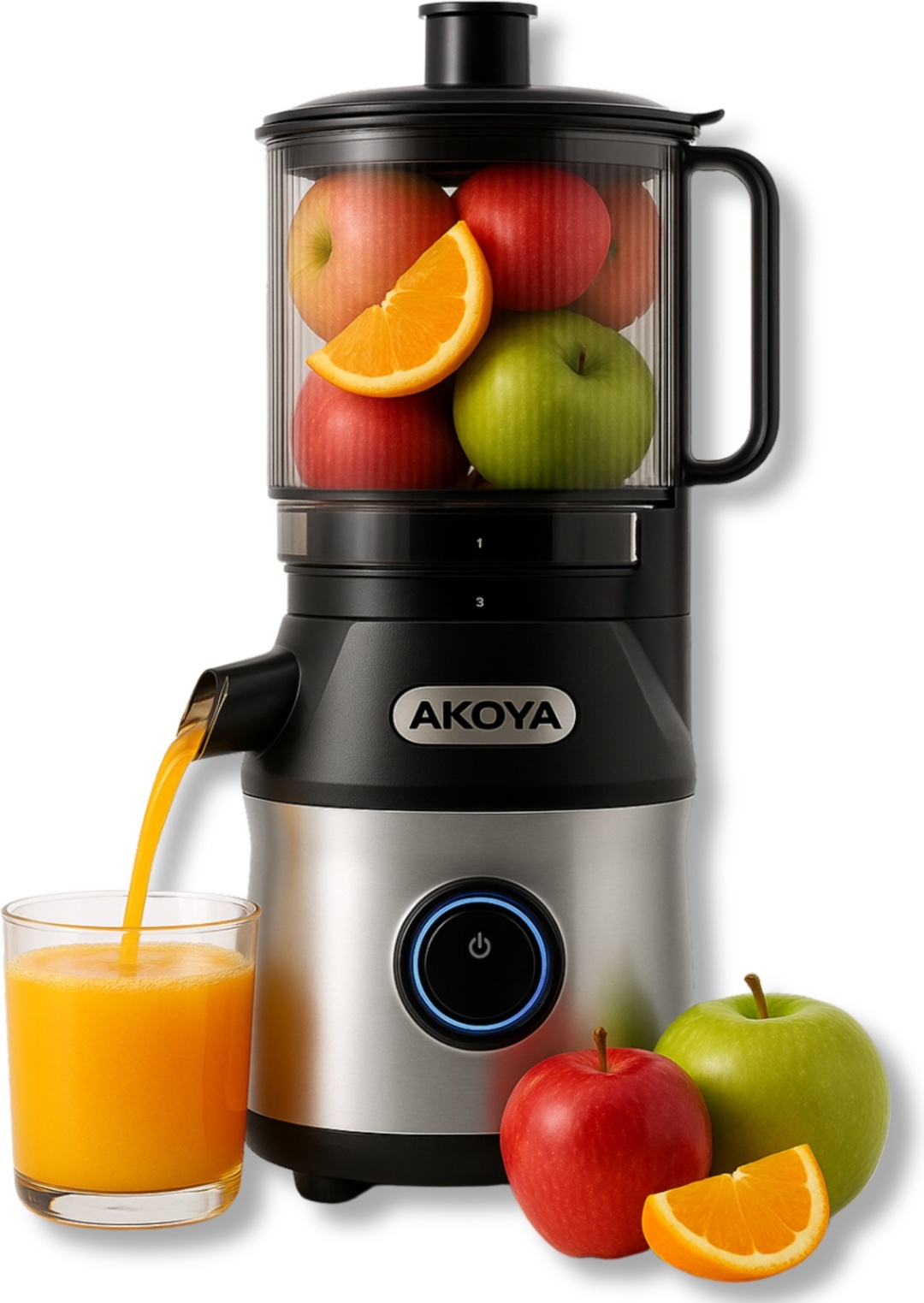 Соковыжималка Akoya AB-218 серебристый