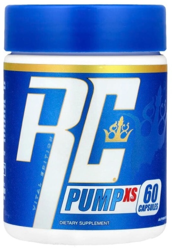 Аминокислота Ronnie Coleman Vital Edition, Pump XS , 500 мг, 60 капсул нейтральный