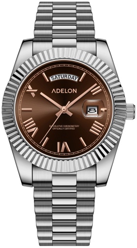 Кварцевые ADELON Monarch сталь