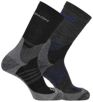 Носки Salomon 2 пары черный 45-47