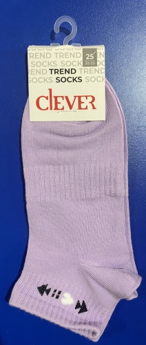 Носки Clever 1 пара фиолетовый 25