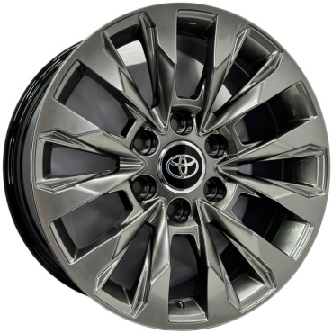 Rainbow TOYOTA PRADO/HILUX 8x18/6x139.7 D106.1 ET25 4 диска графит