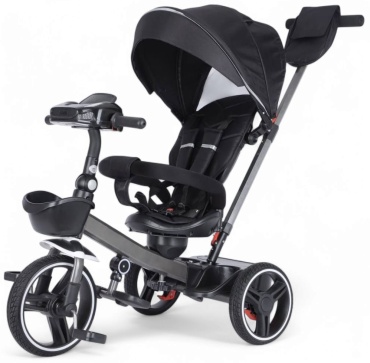 Трёхколёсный велосипед PEGAS NLUX-003SL черный