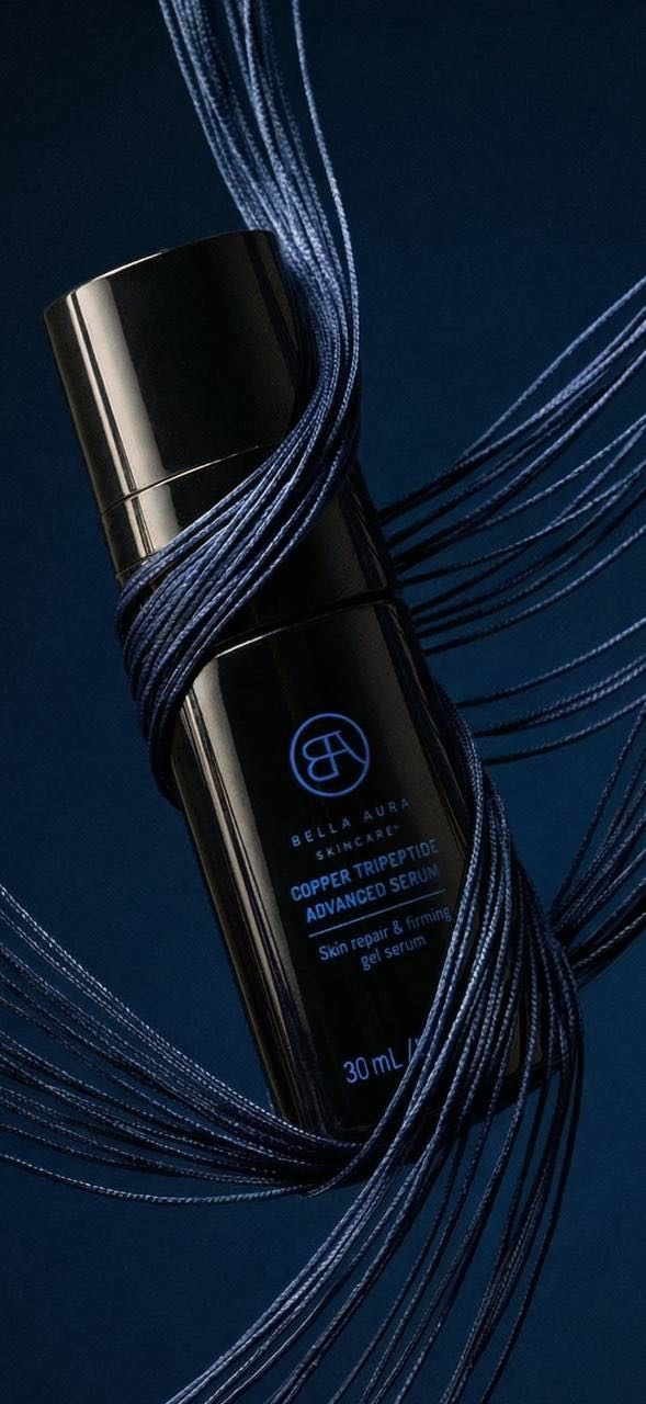 Bella Aura сыворотка Bella Aura Copper Tripeptid Serum, 30 мл для лица, для области вокруг глаз, для носогубной области 30 мл