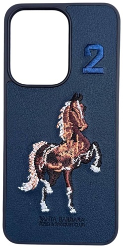 Чехол Santa Barbara Polo & Racquet Club для Samsung Galaxy A23 синий