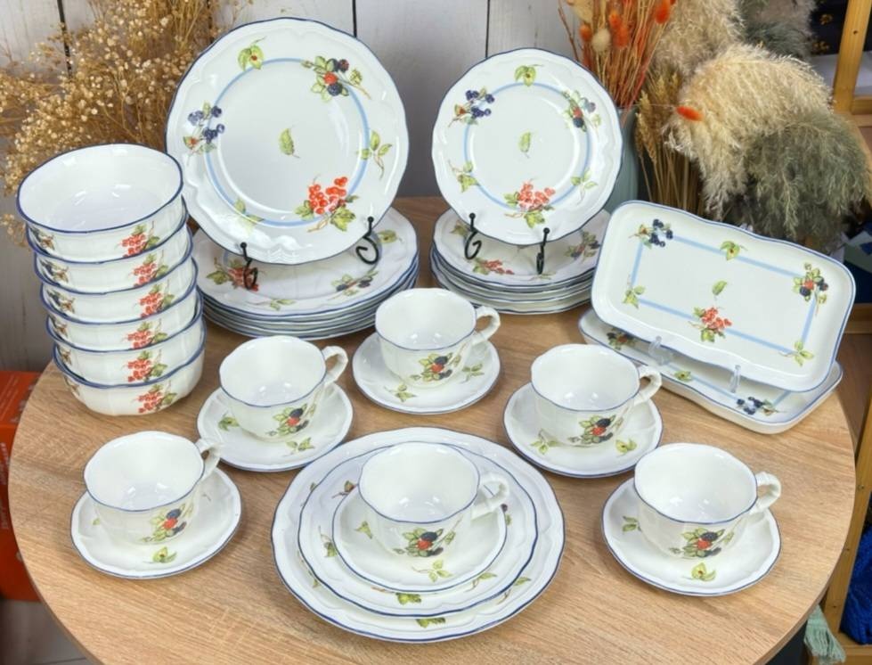 Сервиз на 6 персон 1st Home Linen , предметов: 32, чайно-столовый, керамика