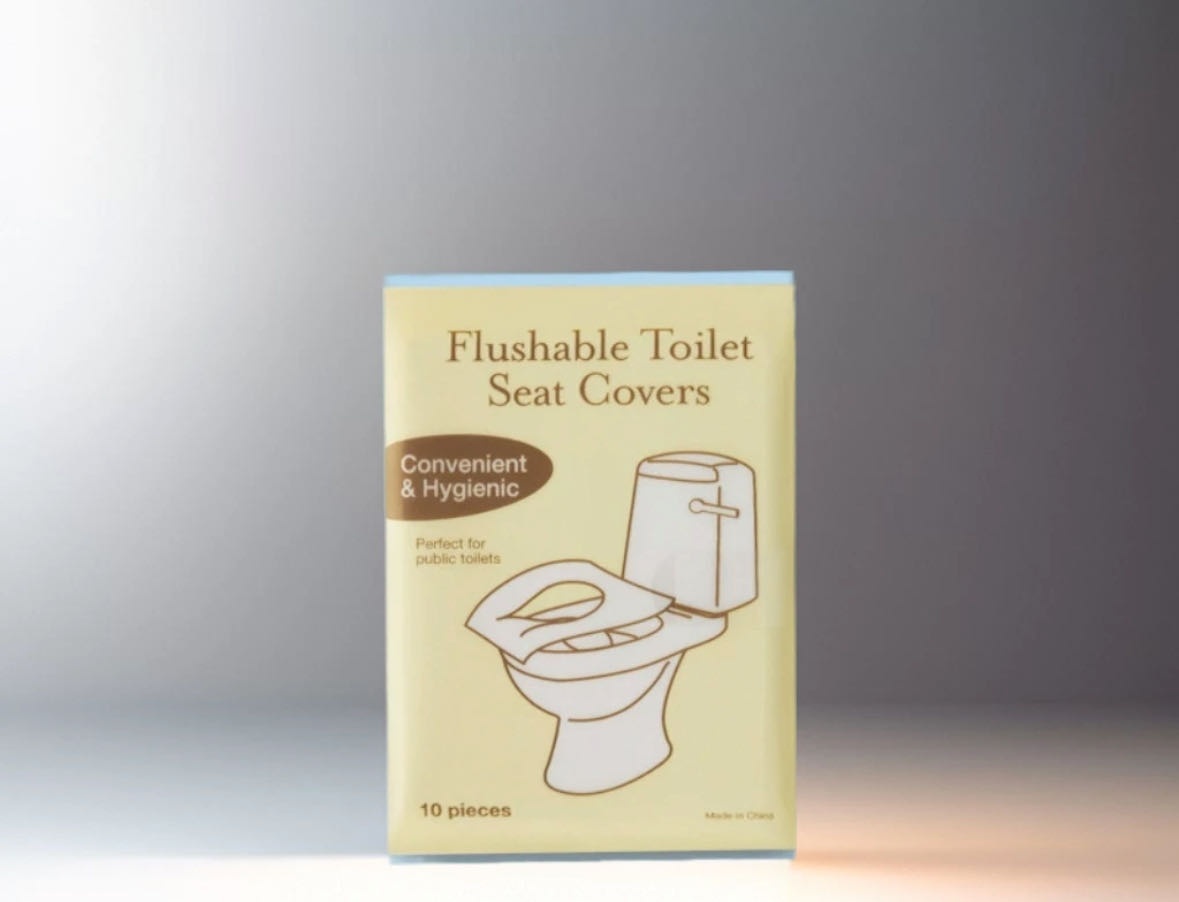 Flushable Toilet Seat Covers 40x35 см