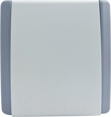 Выключатель клавишный ARION IP54, серый
