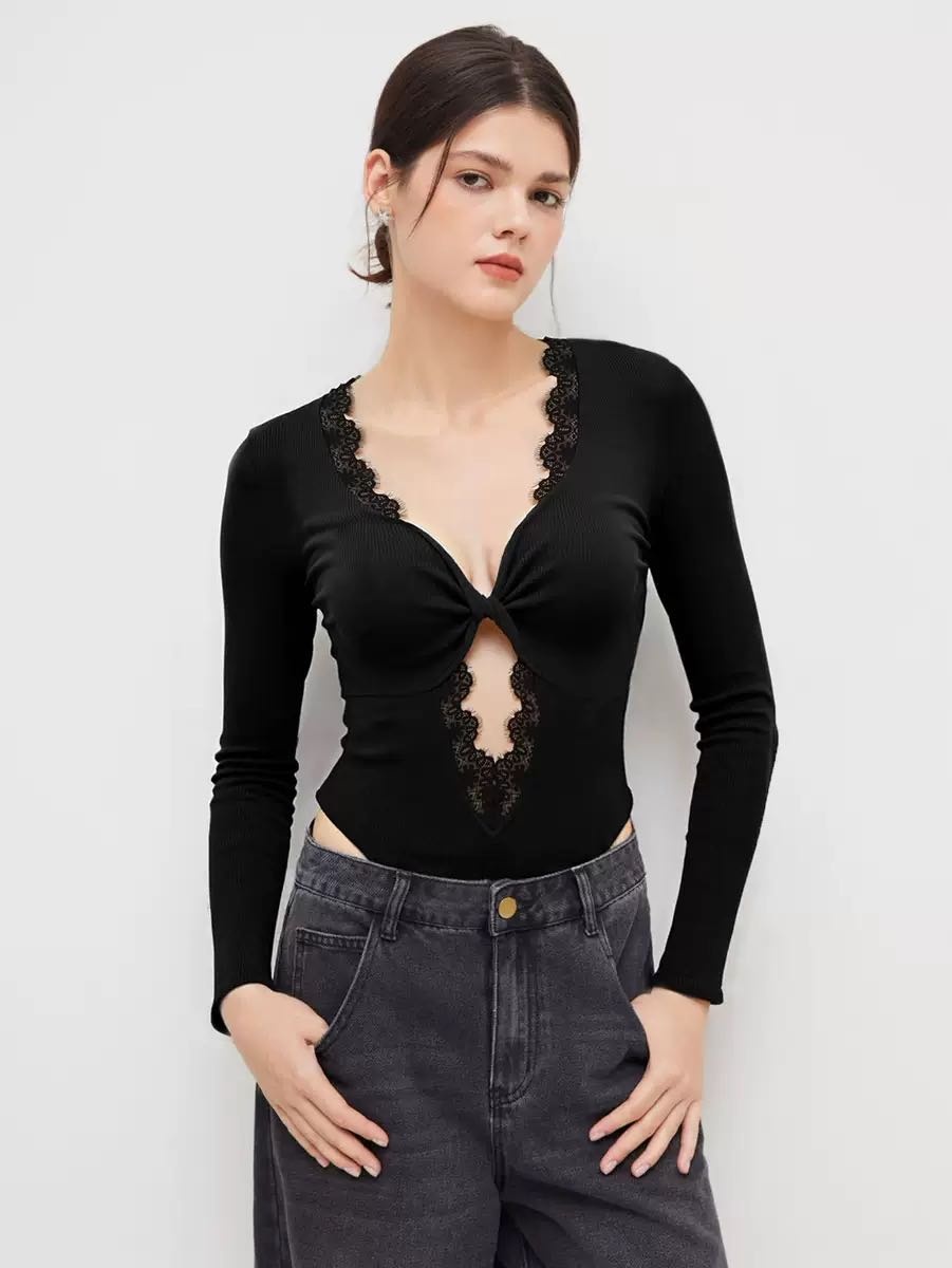 Лонгслив NICE FASHION черный