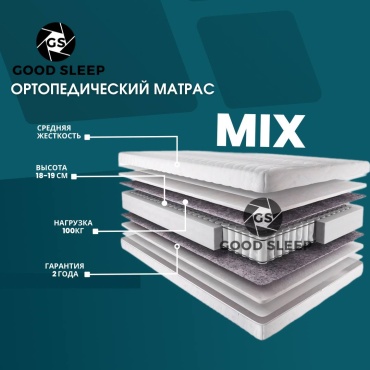 Матрас GOOD SLEEP Mix, 175x195x20 см