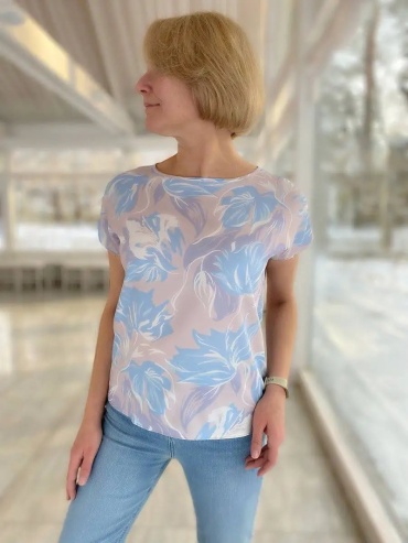 Блузка NIKA_&_COLLECTION белый