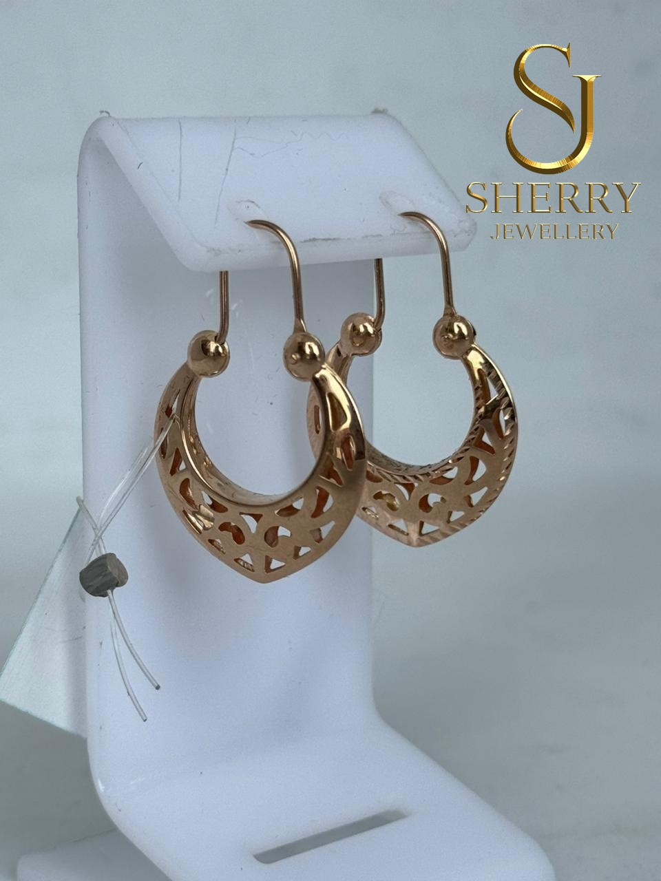 Серьги SHERRY RY23583 вес 3.08 г золото, без вставок