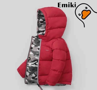 Зимняя куртка Emiki красный