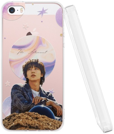 Чехол Mcover для Apple iPhone SE, iPhone 5, iPhone 5S рисунок