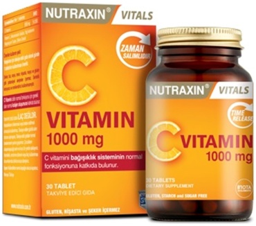 NUTRAXIN C vitamin 1000 мг таблетки 30 шт