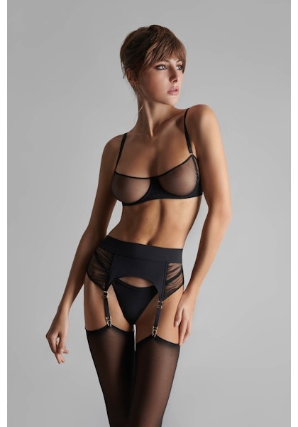 Пояс для чулок Maison close черный
