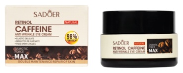 SADOER крем Крем для век Retinol Caffeine Anti-Wrinkle Eye Cream 20 г для области вокруг глаз 20 г