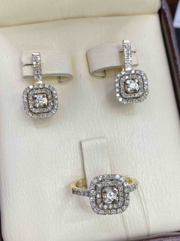 DN Jewelry 78 вес 7.08 г золото, бриллиант