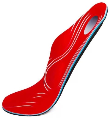 Ортопедические стельки Buyer UK Red insoles orthopedic размер 38 1 шт