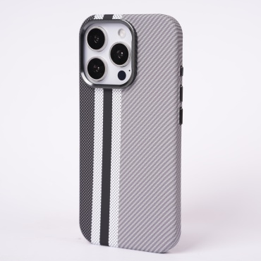 Чехол CABBEEN для Apple iPhone 15 Pro Max белый