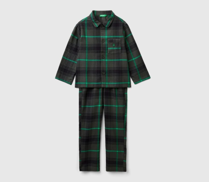 Пижама UNITED COLORS OF BENETTON зеленый