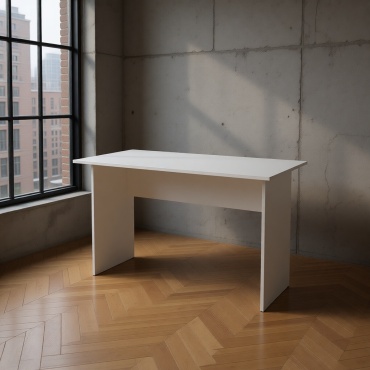 Стол письменный Есо, 100х60x75 см, белый
