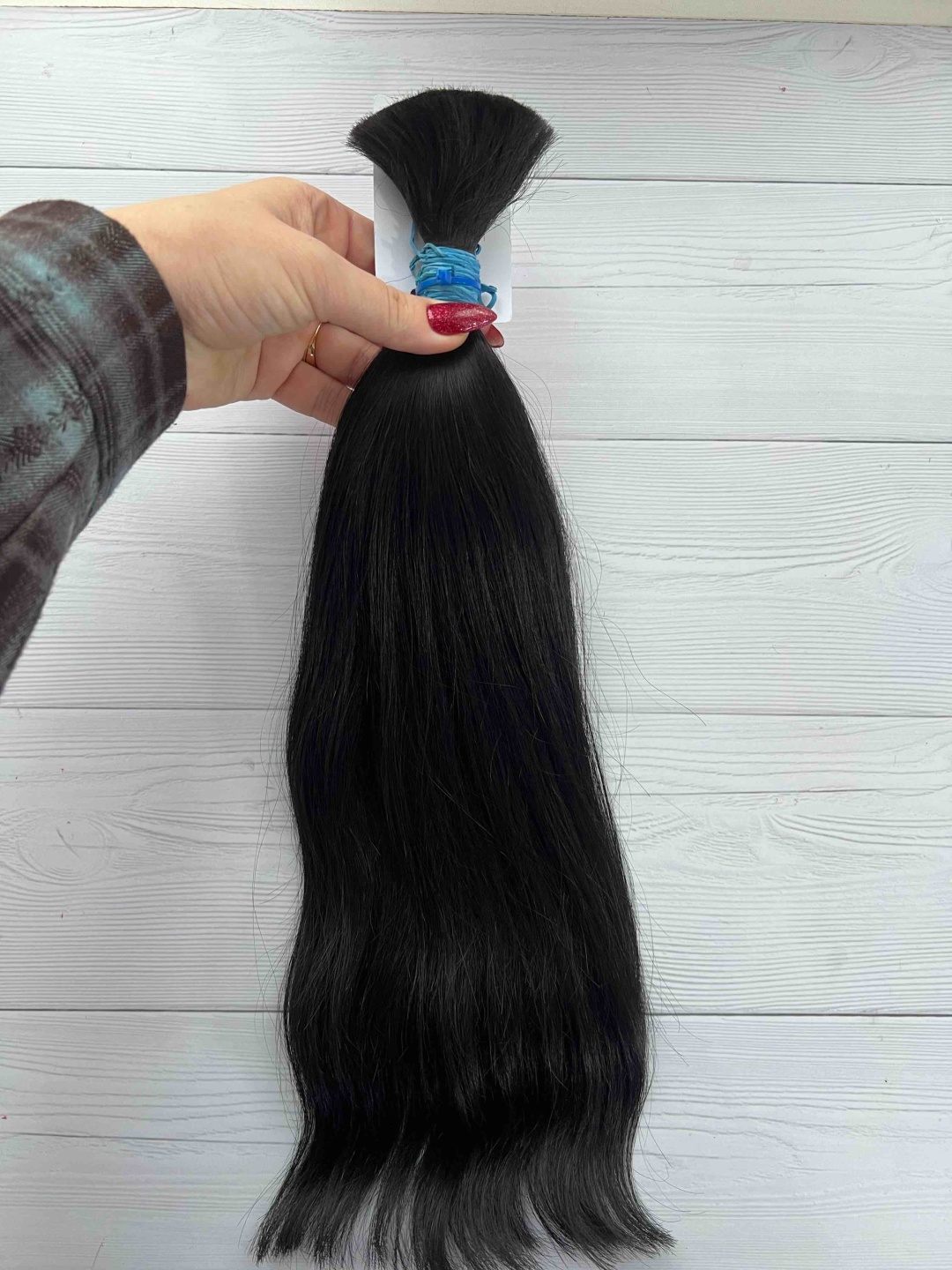 Hair.val.olga волос для наращивания срез волос черный женский