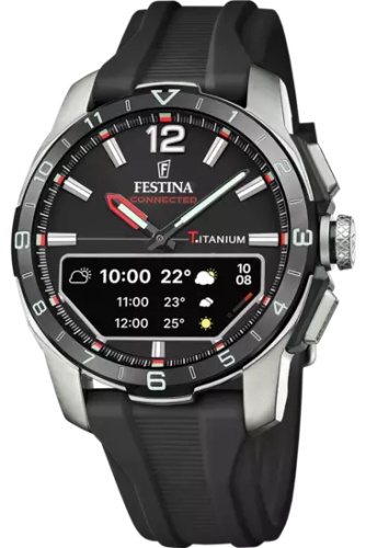 Festina F23000/4 44 мм серебристый-черный