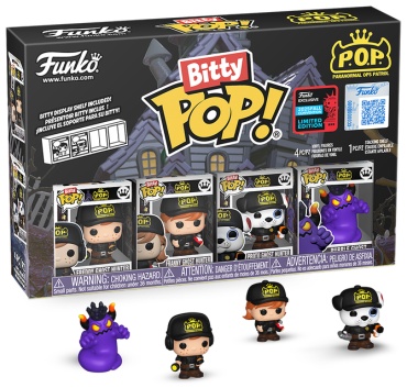 Funko Bitty Pop! Paranormal Ops Patrol 4-Pack (New York Comic Con 2025) 5 см 4 шт