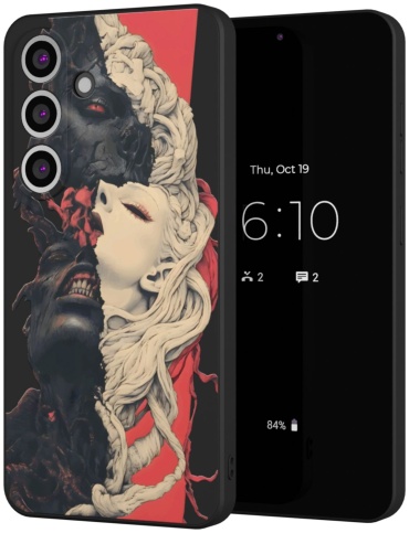 Чехол Mcover для Samsung Galaxy S25 рисунок