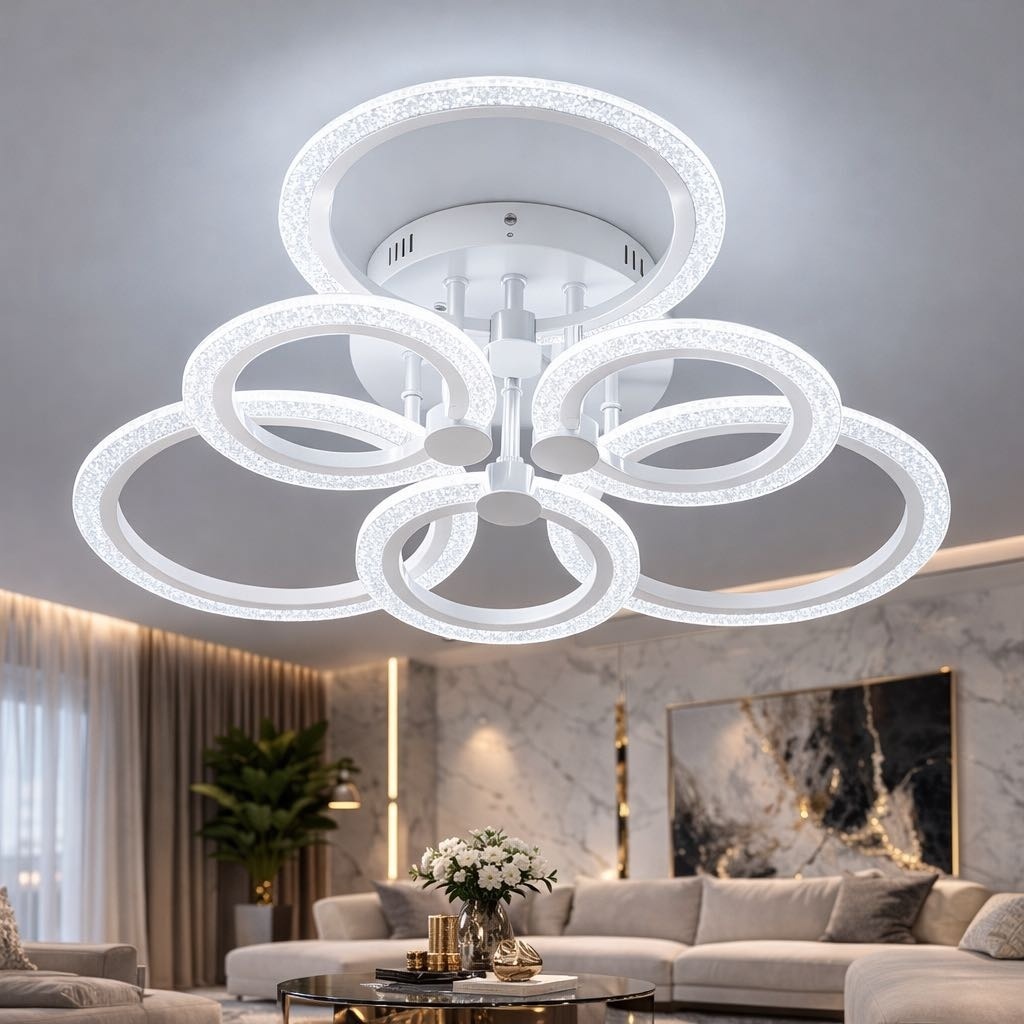 Люстра потолочная Империя света LED, кол-во ламп: 6 шт