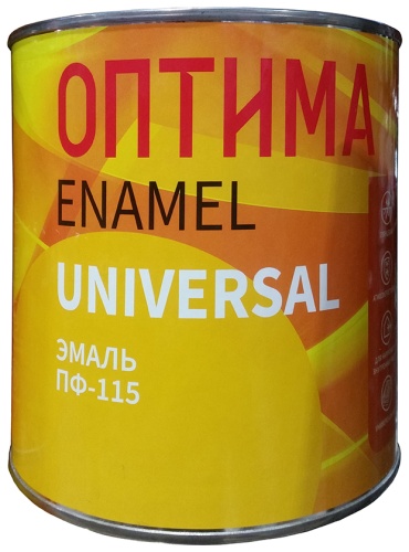Оптима эмаль глянцевая Universal ПФ-115 2.6 кг, тон бирюзовый