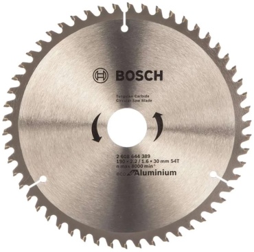 Пильный диск по алюминию Bosch 2608644389, 190x30 мм, 54Т