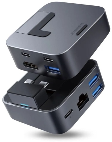 Док-станция Joyroom J-Cube Type-C Hub1201 черный
