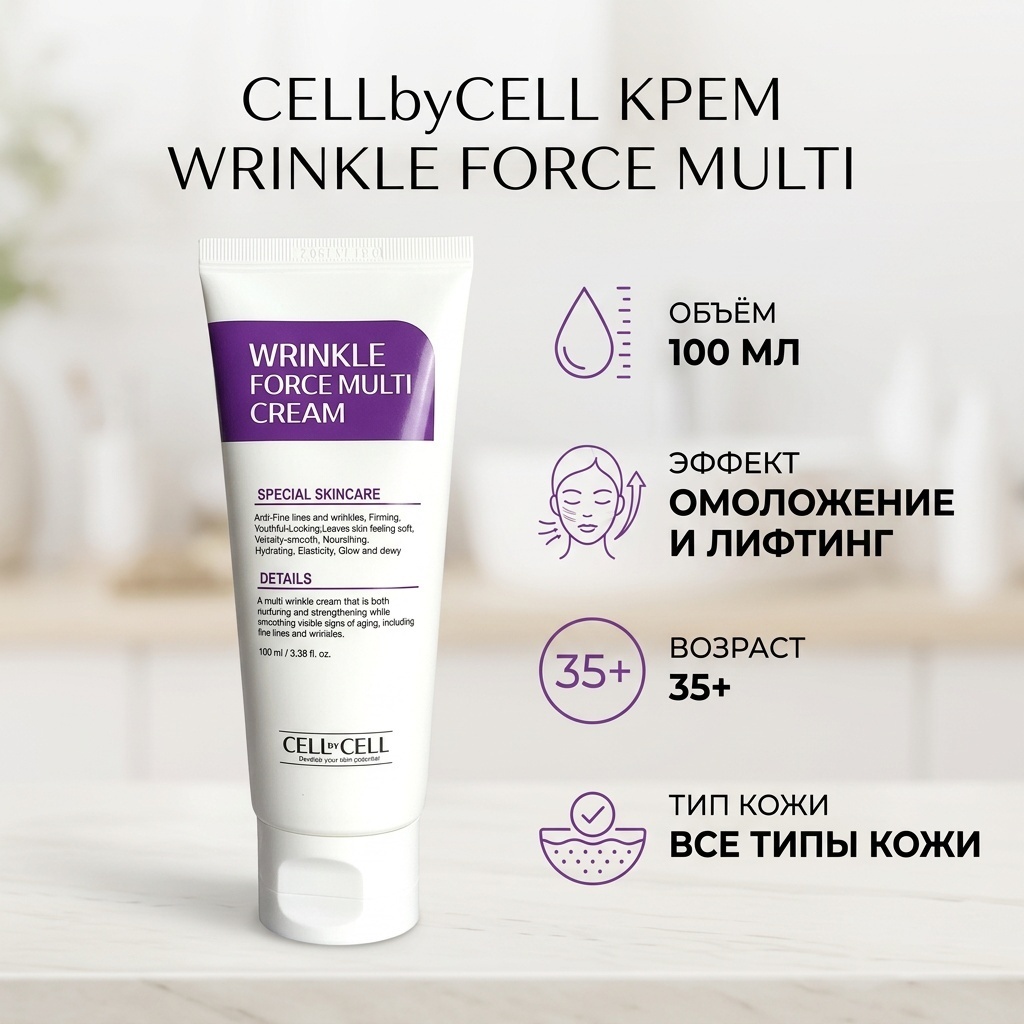 CELLbyCELL крем Wrinkle Force Multi для области вокруг глаз 100 мл