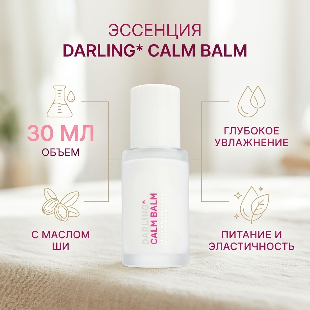 DARLING эссенция DARLING* calm balm для лица 30 мл