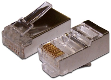 Коннектор RJ45 8Р8С 5e FTP, 100 шт
