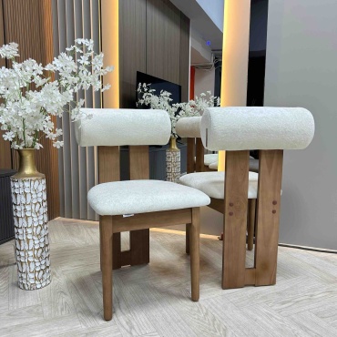 Стул OTBASY MEBEL Kaori 2, 77x45x45 см, белый 1 шт.