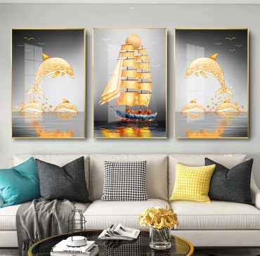 Talasprint модульная картина Модульная картина Корабль 150x70 см