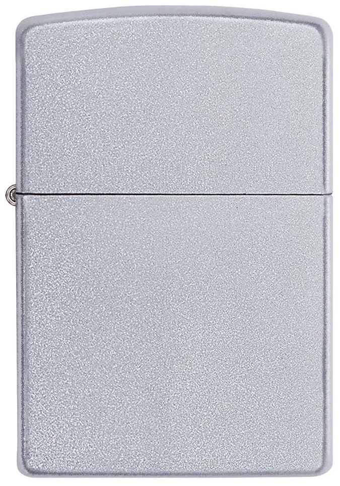 Zippo бензиновая зажигалка 205 reg satin chrome, латунь