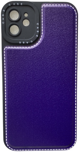 Чехол 100baksovwallet для Apple iPhone 11 фиолетовый