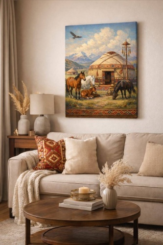 V&Ev картина Кочевники 50x70 см
