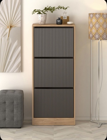 Обувница Лайт 50x24x117 см, ЛДСП
