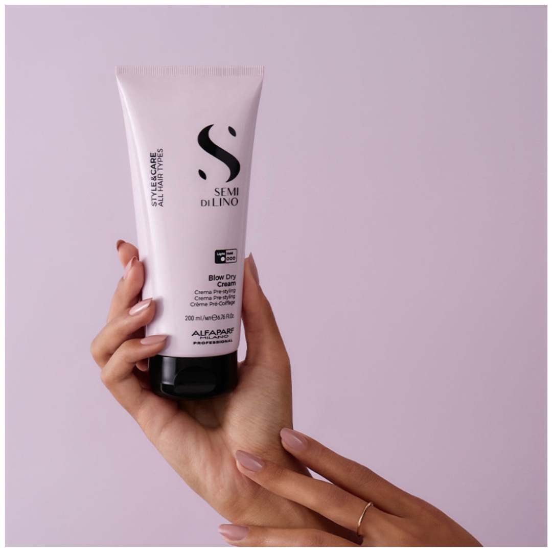 Alfaparf Разглаживающий крем лёгкой фиксации BLOW DRY CREAM SDL STYLE & CARE, 200 мл крем слабая фиксация 200 мл