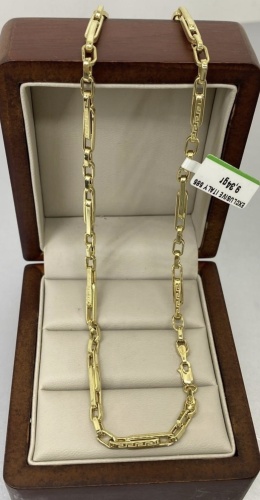 Italian Gold Италия длина 55 см, вес 9.34 г золото, плетение якорное