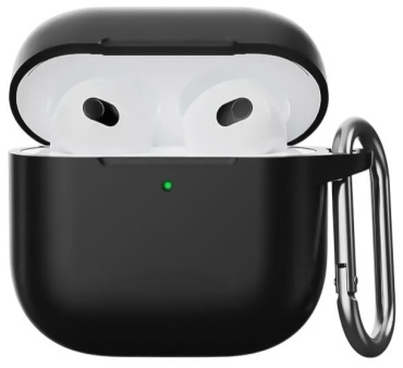 Чехол BOGEMA для Apple AirPods 4 черный