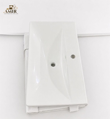 Раковина AMIR DECOR HM801-480 накладная прямоугольная 80х48 см, керамика